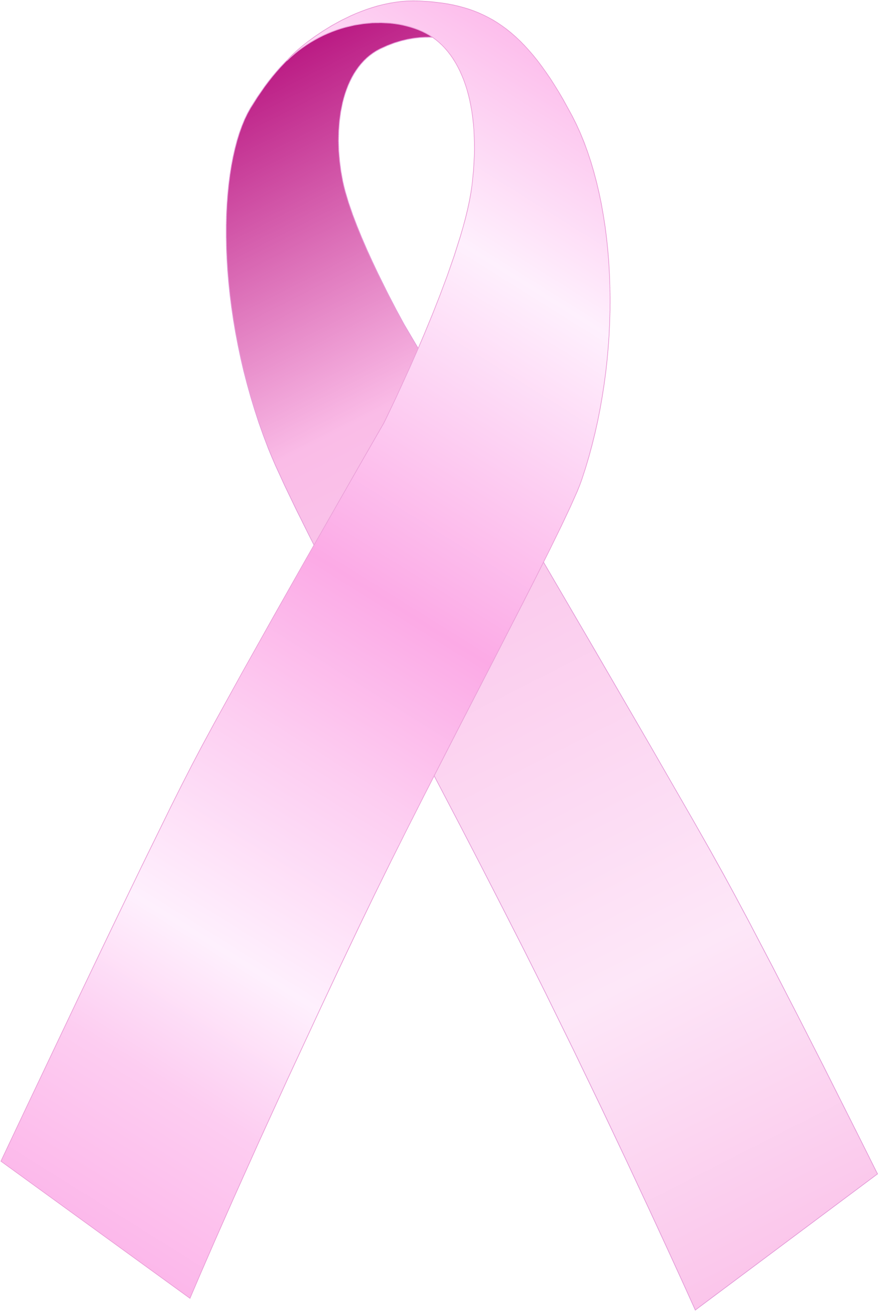 Breast Cancer Awareness Ribbons Clipart Download - Cancer Ribbon No Background (3000x3000), Png Download