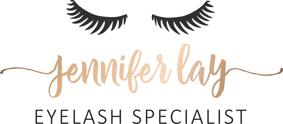 Jpg Download Extension Logos Home Jennifer Lay - Lash Extension Logo Png (1131x497), Png Download