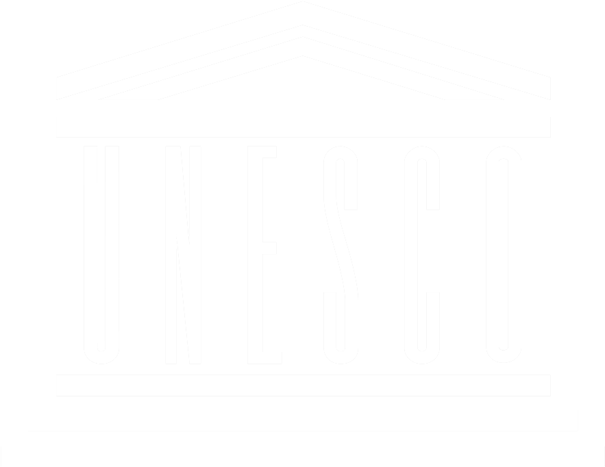 Unesco Logo White - Line Art (918x740), Png Download