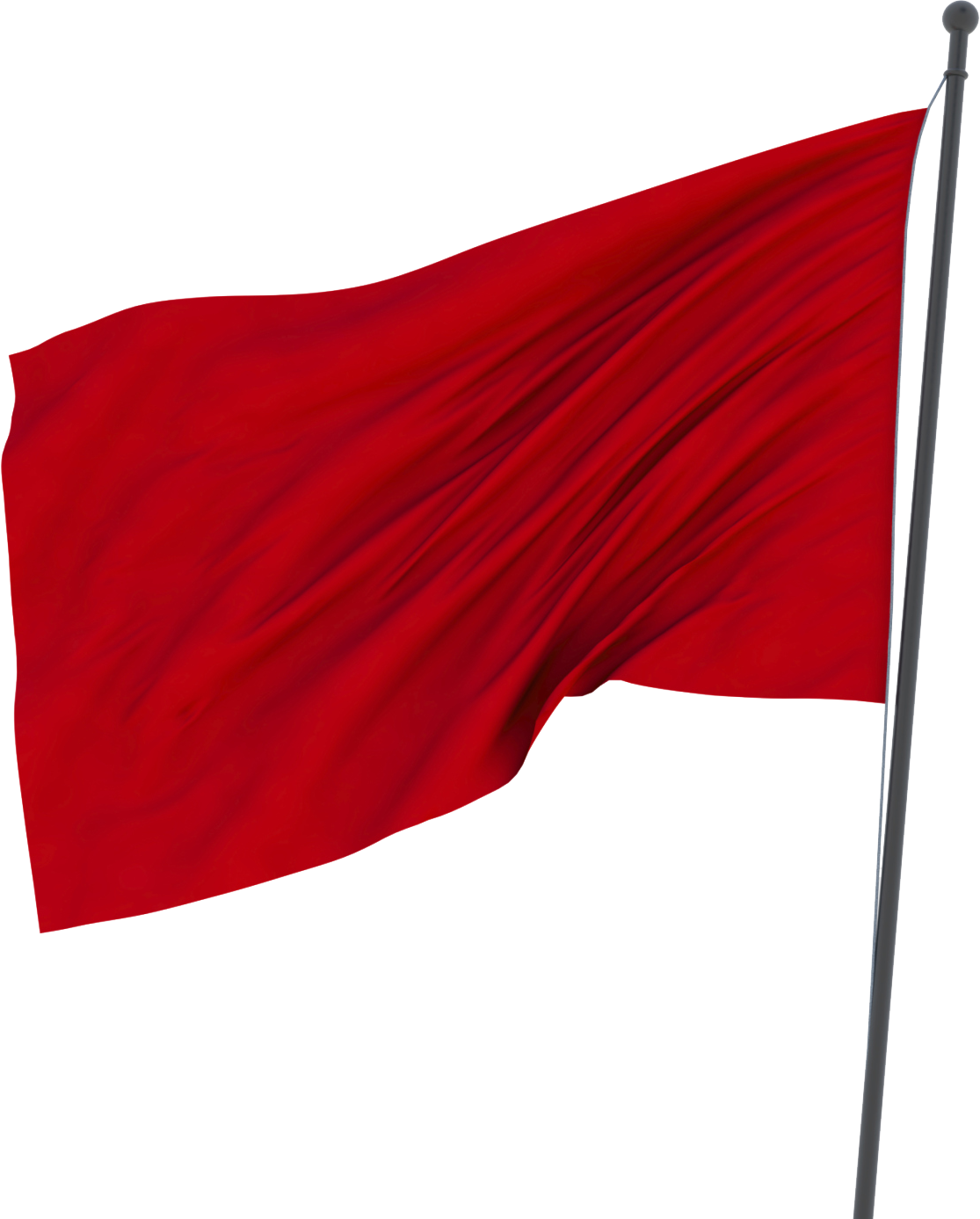Red Flag Png (1115x1387), Png Download
