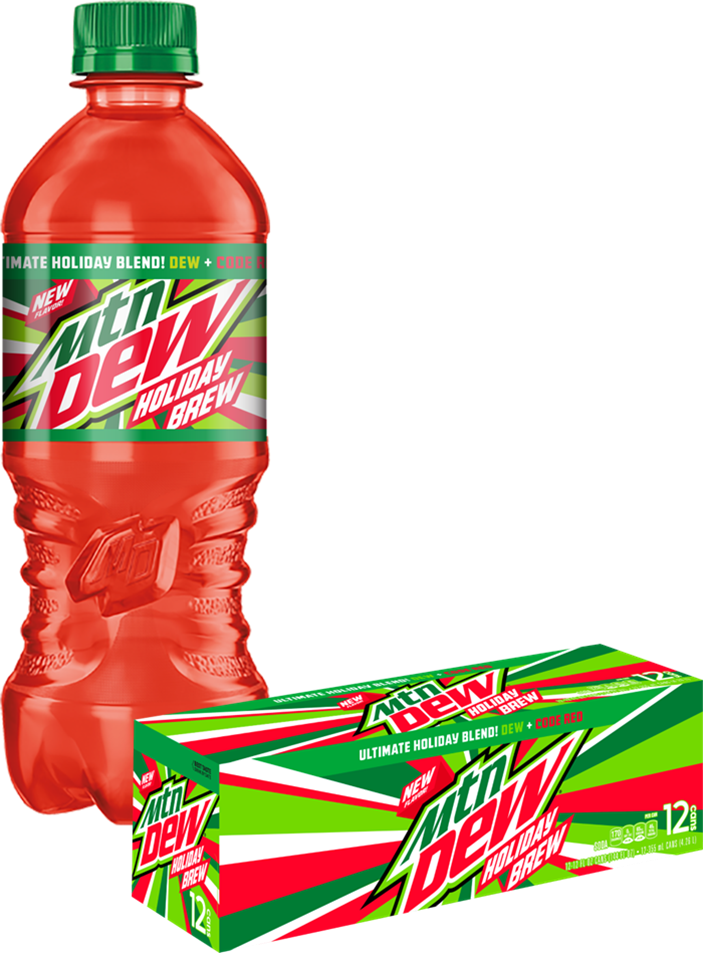 Mountain Dew Holiday Brew - Mtn Dew Tropical Smash (703x953), Png Download