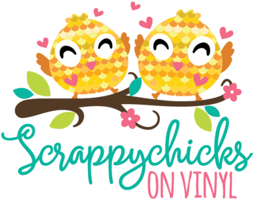 Scrappychicks On Vinyl - Heat Transfer Vinyl (400x400), Png Download