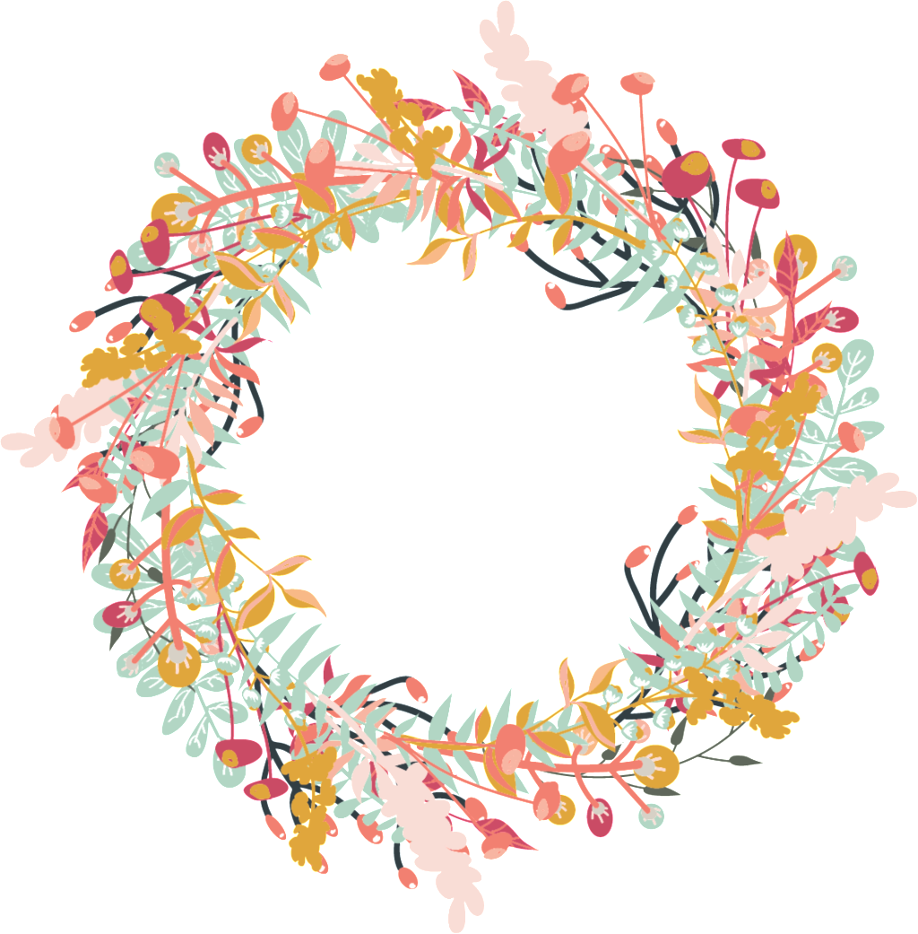 This Graphics Is Watercolor Wreath Leaf Element About - Watercolor Painting (1024x1041), Png Download