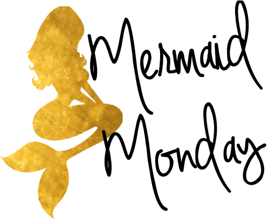 Watercolor Mermaids - Mermaid Monday (600x450), Png Download