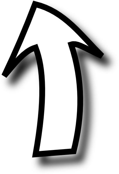 Up Arrow Cartoon Png (414x593), Png Download