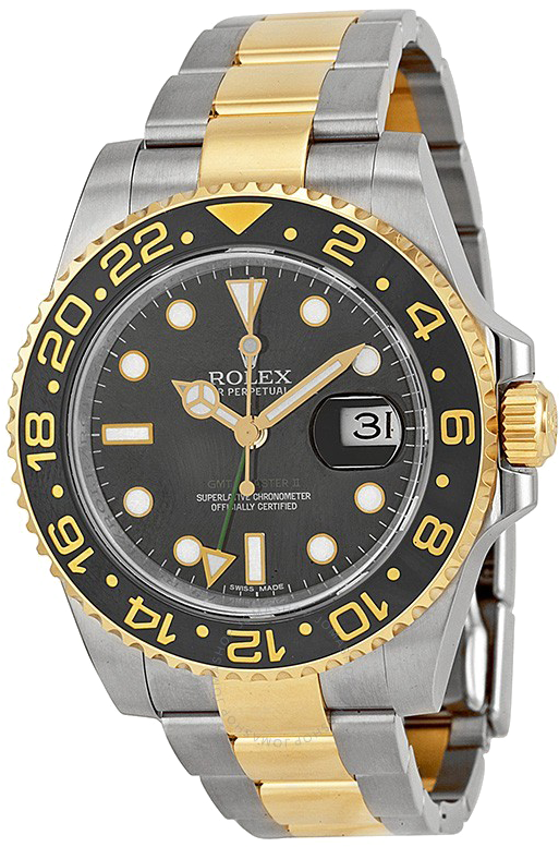 Rolex Png Free Download - Rolex Gmt Master Ii 24k (900x900), Png Download