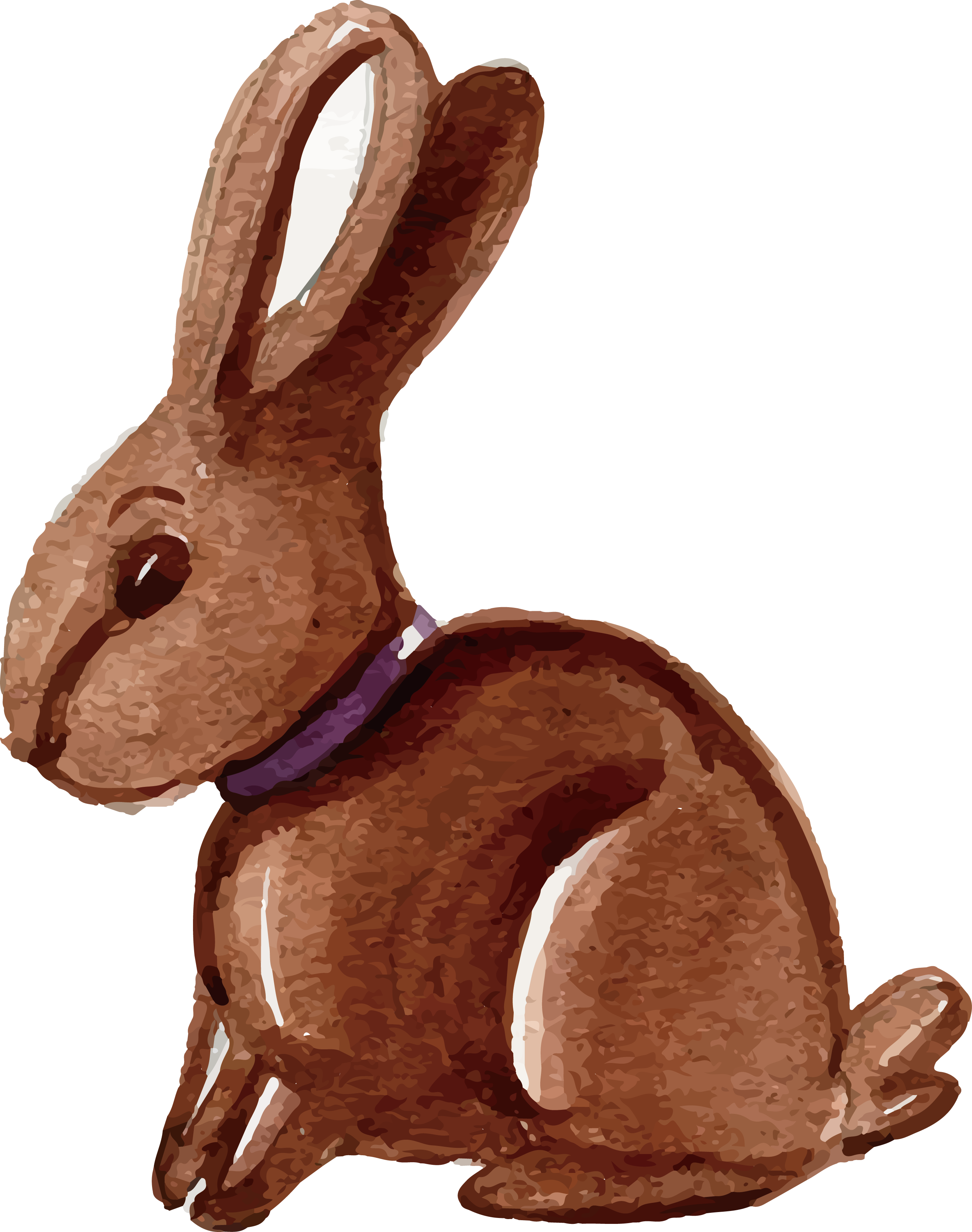 Easter Bunny Domestic Rabbit Watercolor Painting - Watercolor Painting (2634x3338), Png Download