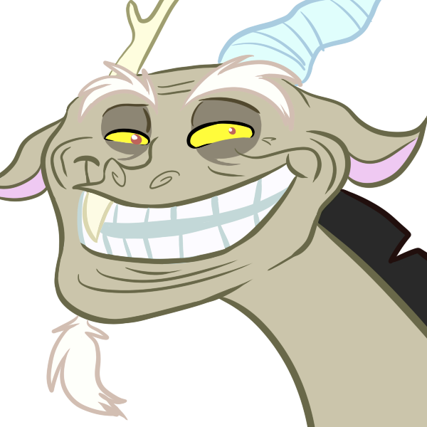 Rarity Princess Celestia Fluttershy Twilight Sparkle - My Little Pony Troll (600x600), Png Download