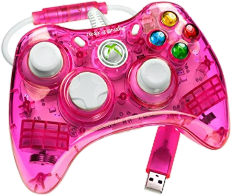 3 - Control Xbox 360 Rock Candy (470x400), Png Download