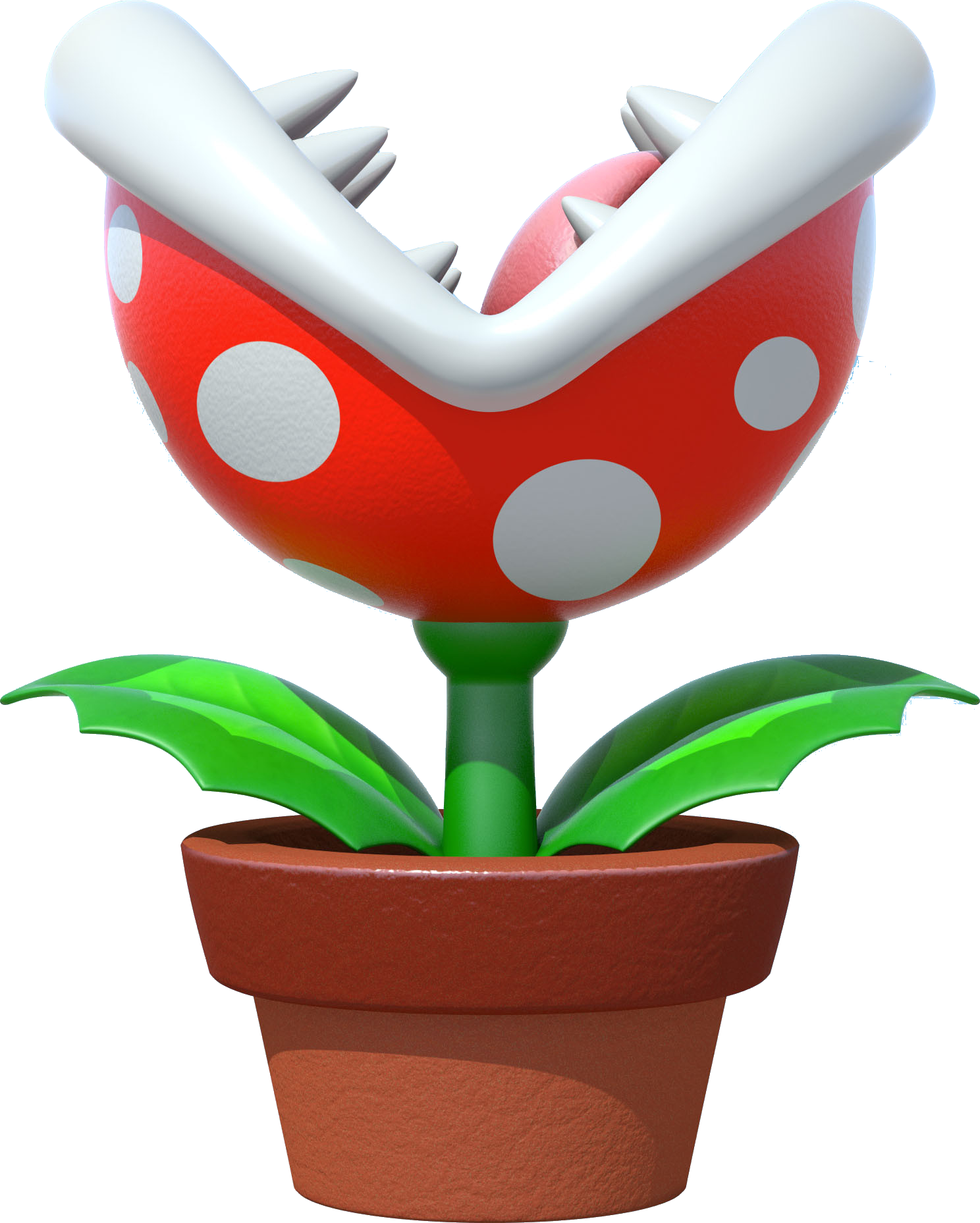 Piranha Plant - Super Mario Piranha Plant (1488x1858), Png Download
