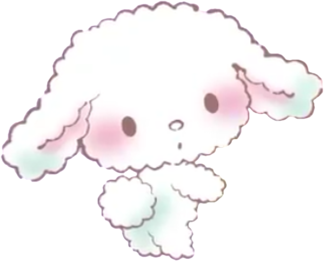 Cute Rabbit Bunny Watercolor Handpainted Easter - Jellyfish (709x586), Png Download