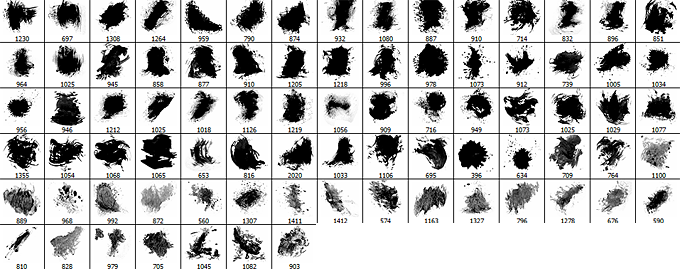 A Collection Of 83 High Resolution Free Watercolor - Jpeg (680x269), Png Download