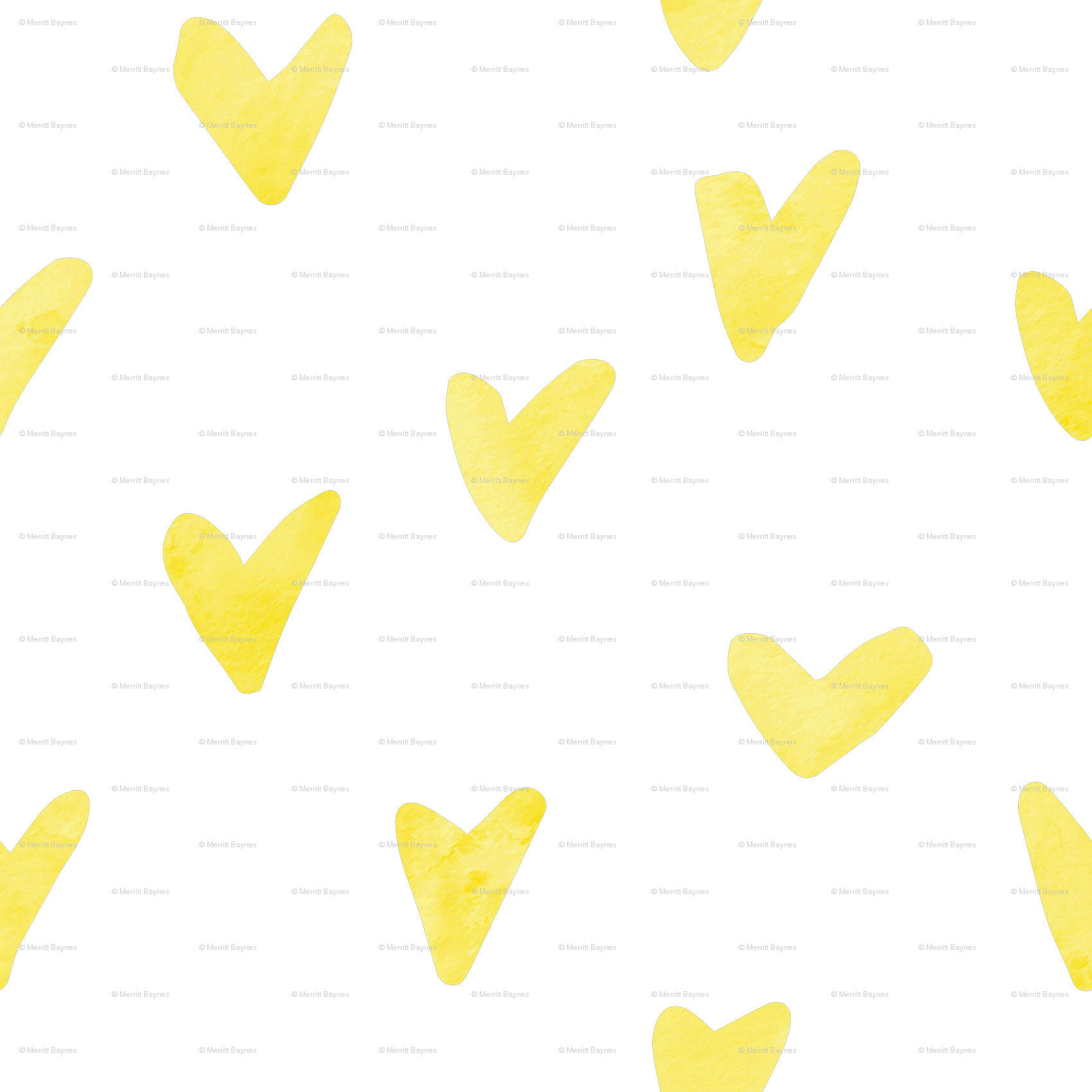 Lemon Yellow Wallpaper - Heart (1700x1700), Png Download