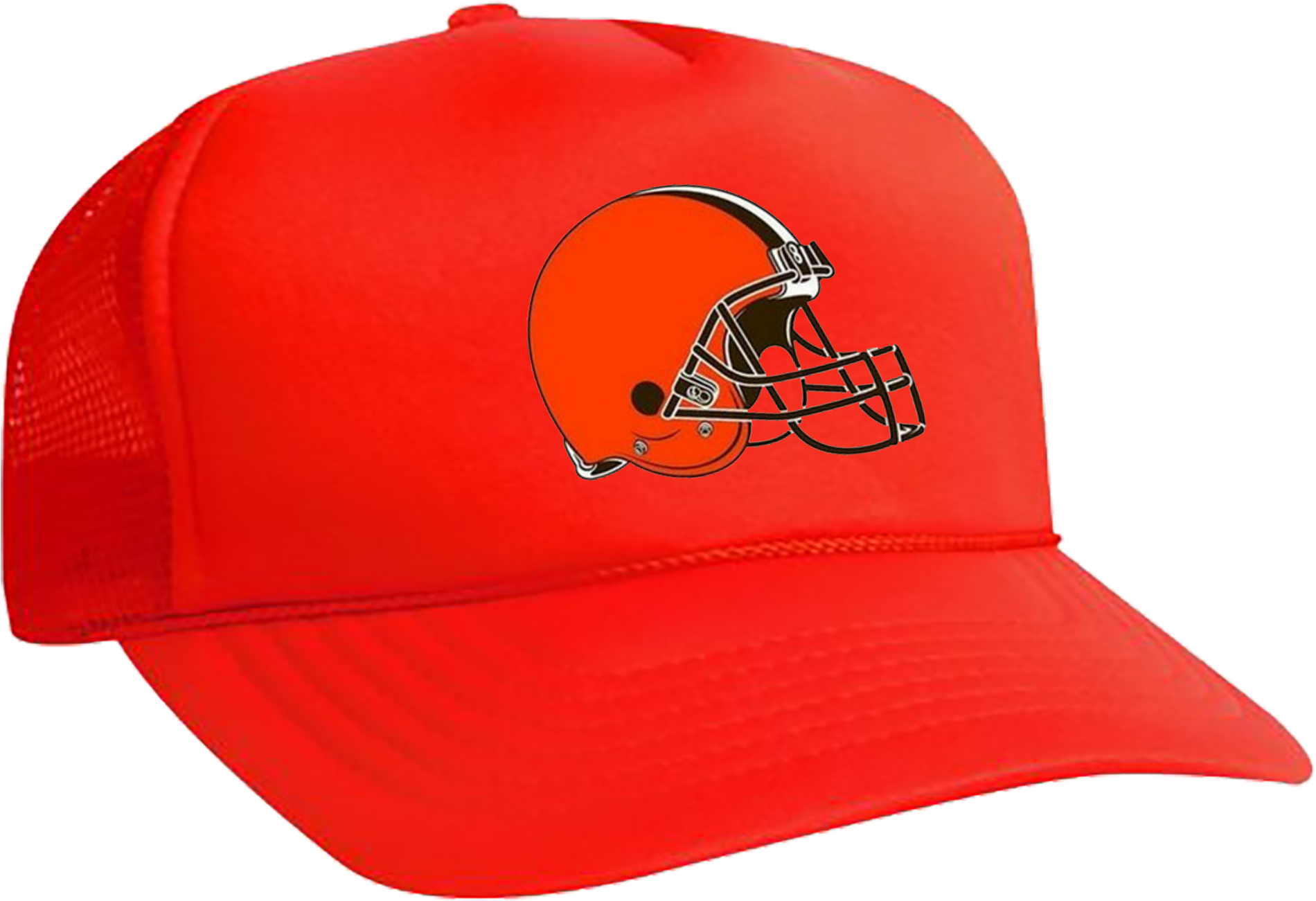 Nfl Browns Logo Orange Printed Hat Png Nfl Logo Hat - Cleveland Browns (2250x2025), Png Download