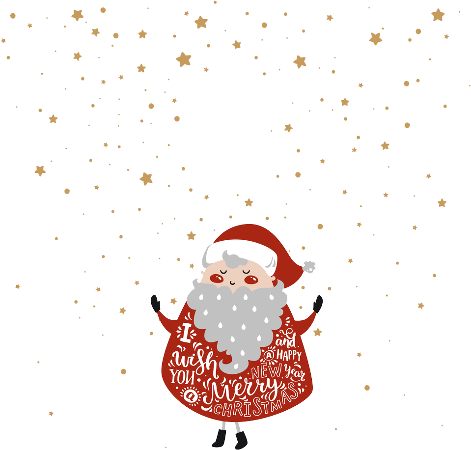Snowman Clip Art Png - Santa Claus Letter Marry Christmas (1000x1000), Png Download