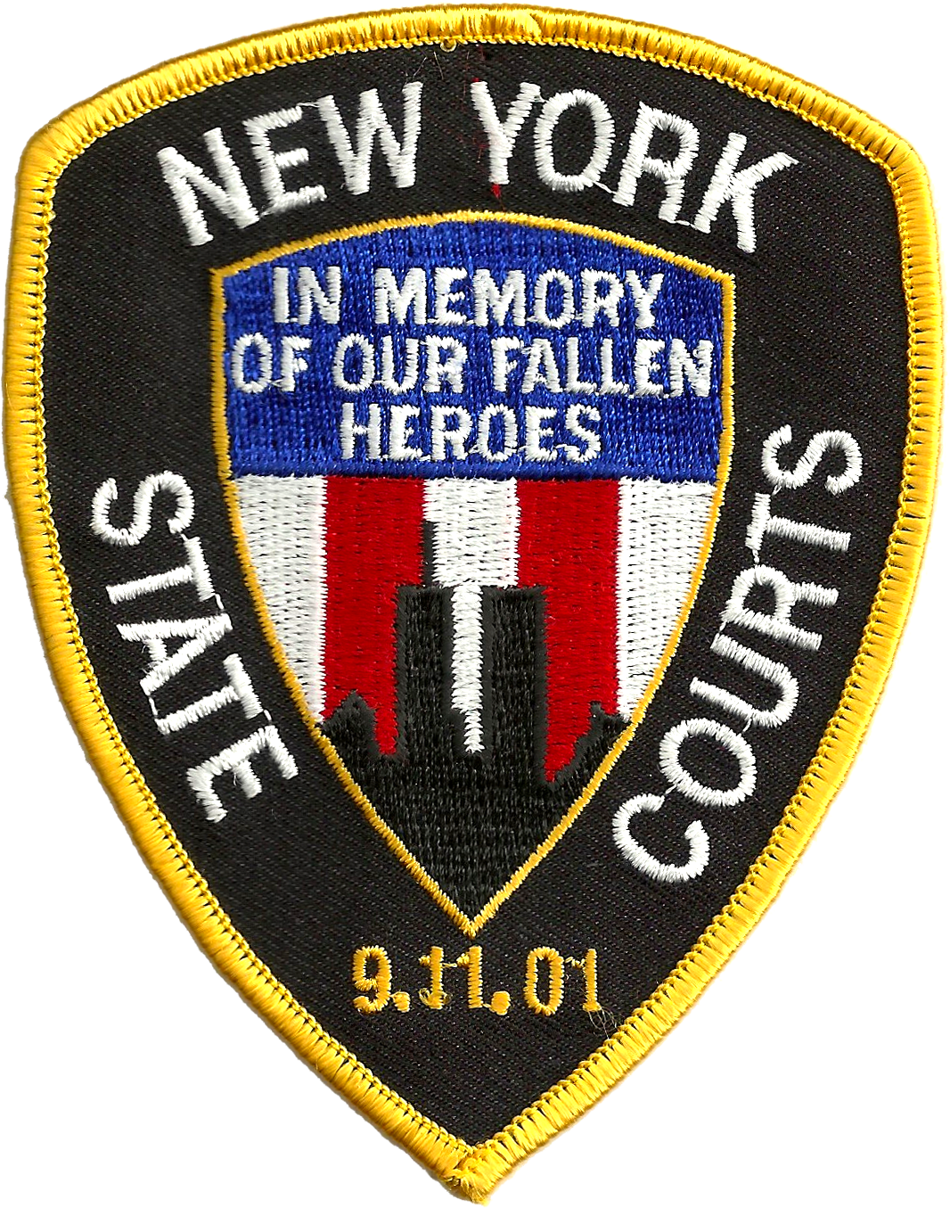 Court Officers Who Died Racing Into The World Trade - Emblem (1066x1355), Png Download