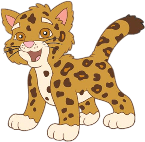 Baby Jaguar - Jaguar Go Diego Go (480x524), Png Download