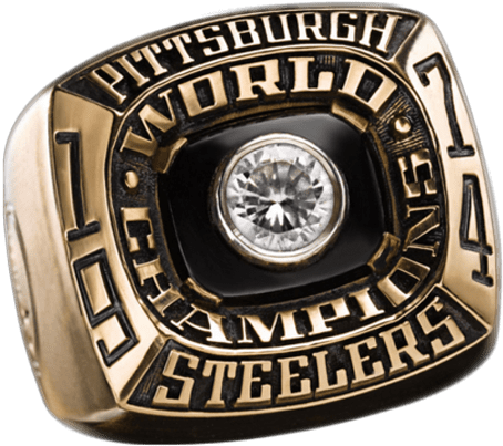 49 Super Bowl Rings - Steelers Super Bowl Rings 1 (500x447), Png Download