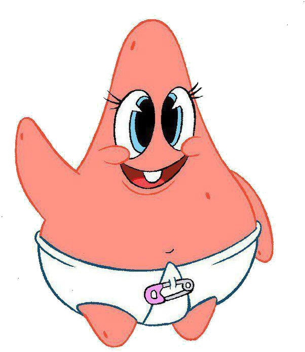 Thumb Image - Patrick Star Baby (661x720), Png Download
