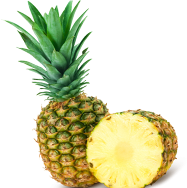 The Pineapple Is A Tropical Plant With An Edible Multiple - Pineapple (500x375), Png Download