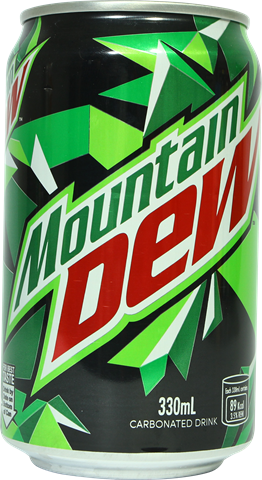 Mountain Dew An Energy Drink (262x480), Png Download