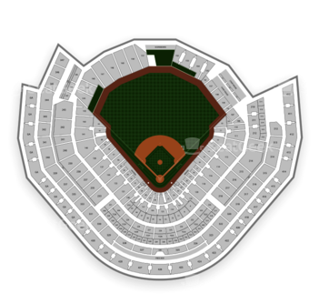 Atlanta Braves At Suntrust Park Section 444 View - Suntrust Park (350x350), Png Download