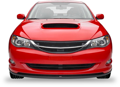 Suba-roto - Subaru Impreza Chrome Sport Grille (2009-2011) (482x350), Png Download