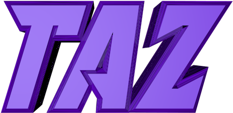 Taz ] (600x250), Png Download