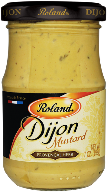 Image - Roland Dijon Mustard - France 7 Oz (case (404x659), Png Download