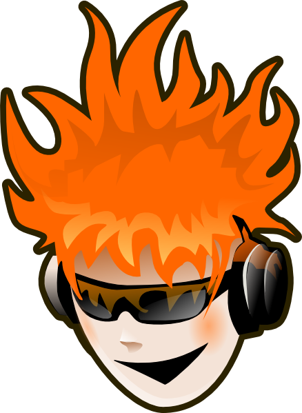 How To Set Use Listen To Music Clipart (438x599), Png Download