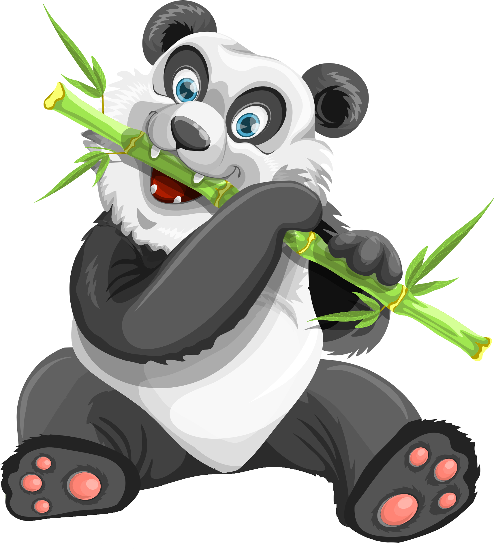 Panda Png (1830x2046), Png Download