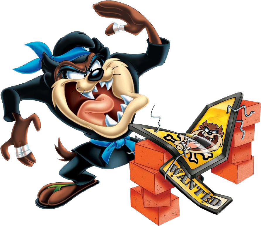 Design Travesso - Taz Wanted Icons (980x825), Png Download