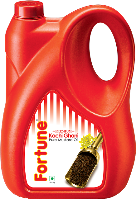 Fortune Kachi Ghani Mustard Oil (554x652), Png Download