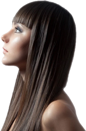 Japanese Straightening Charlotte Nc - Hair Straightning Model Png (447x447), Png Download