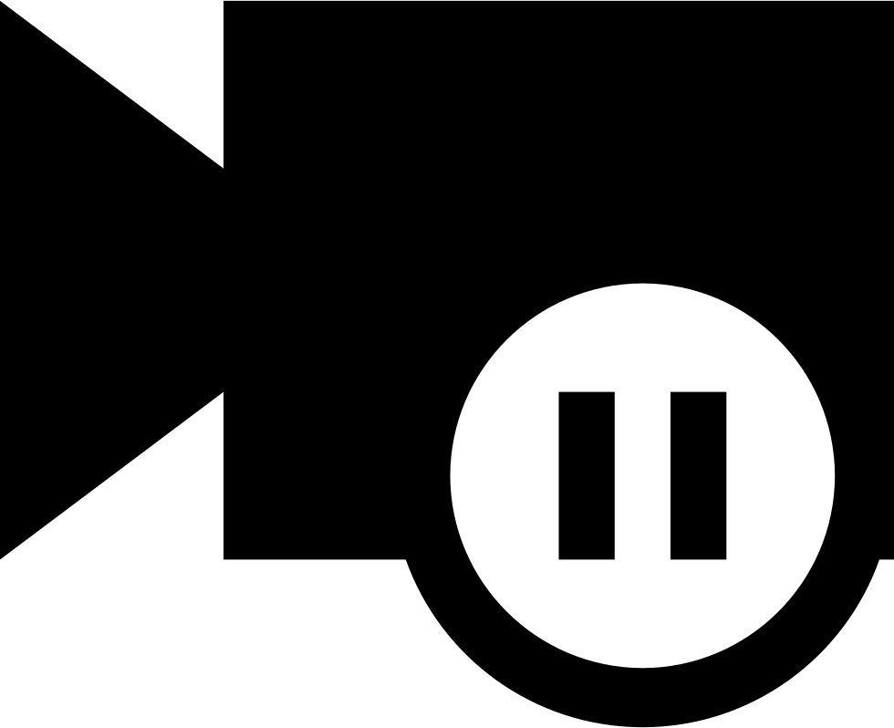 Video Pause Button Svg Png Icon Free Download - Pause Video Icon (980x798), Png Download