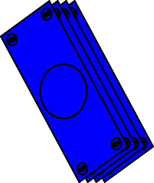 Blue Bills Svg Clip Arts 504 X 601 Px (504x601), Png Download