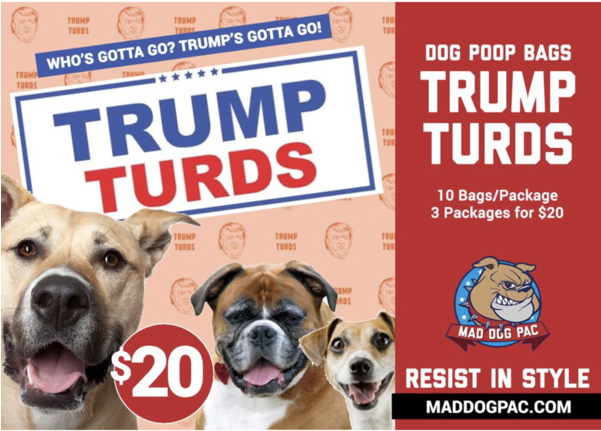 Introducing Trump Turd Bags They Are Fantastic - Boxer Dog Tote Bag, Gift Idea, Adult Unisex, Natural (600x600), Png Download