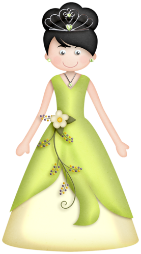 Crown Royal Clipart Girl Png - Princess Clipart Black Haired (277x500), Png Download