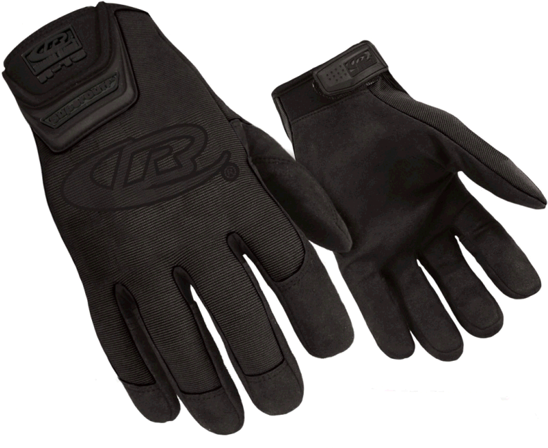 Gloves Png Photos - Ringers Authentic Mechanics Gloves All Black Size L (800x668), Png Download