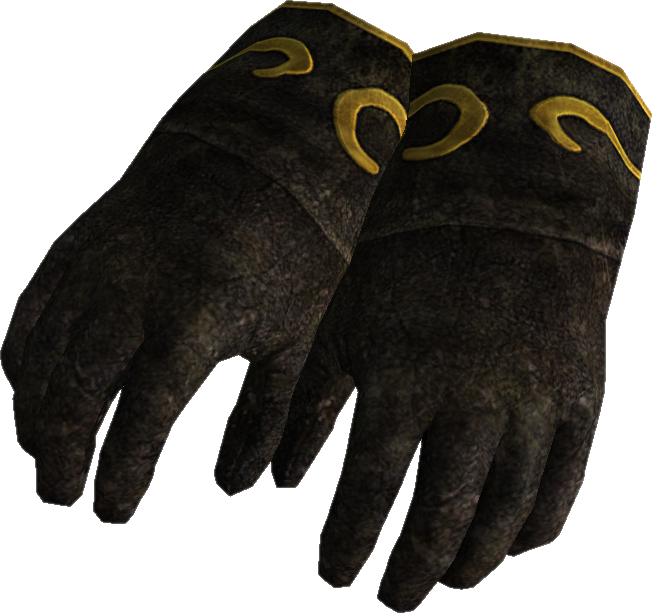 Tesv Cicero Gloves - Cicero Skyrim Gloves (652x613), Png Download