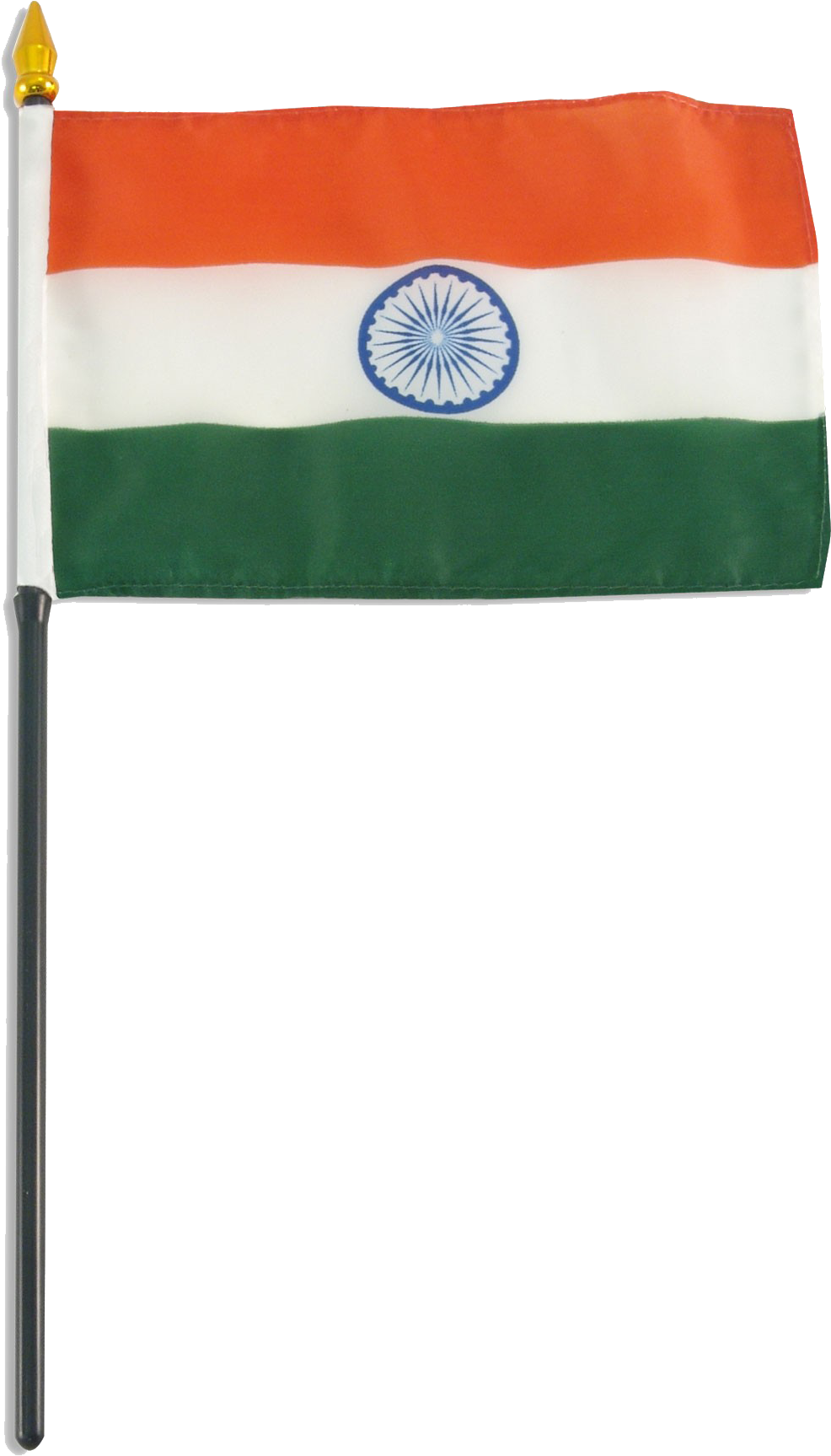 Indian Flag Png Free Images - Indian Flag With Pole (1800x1800), Png Download