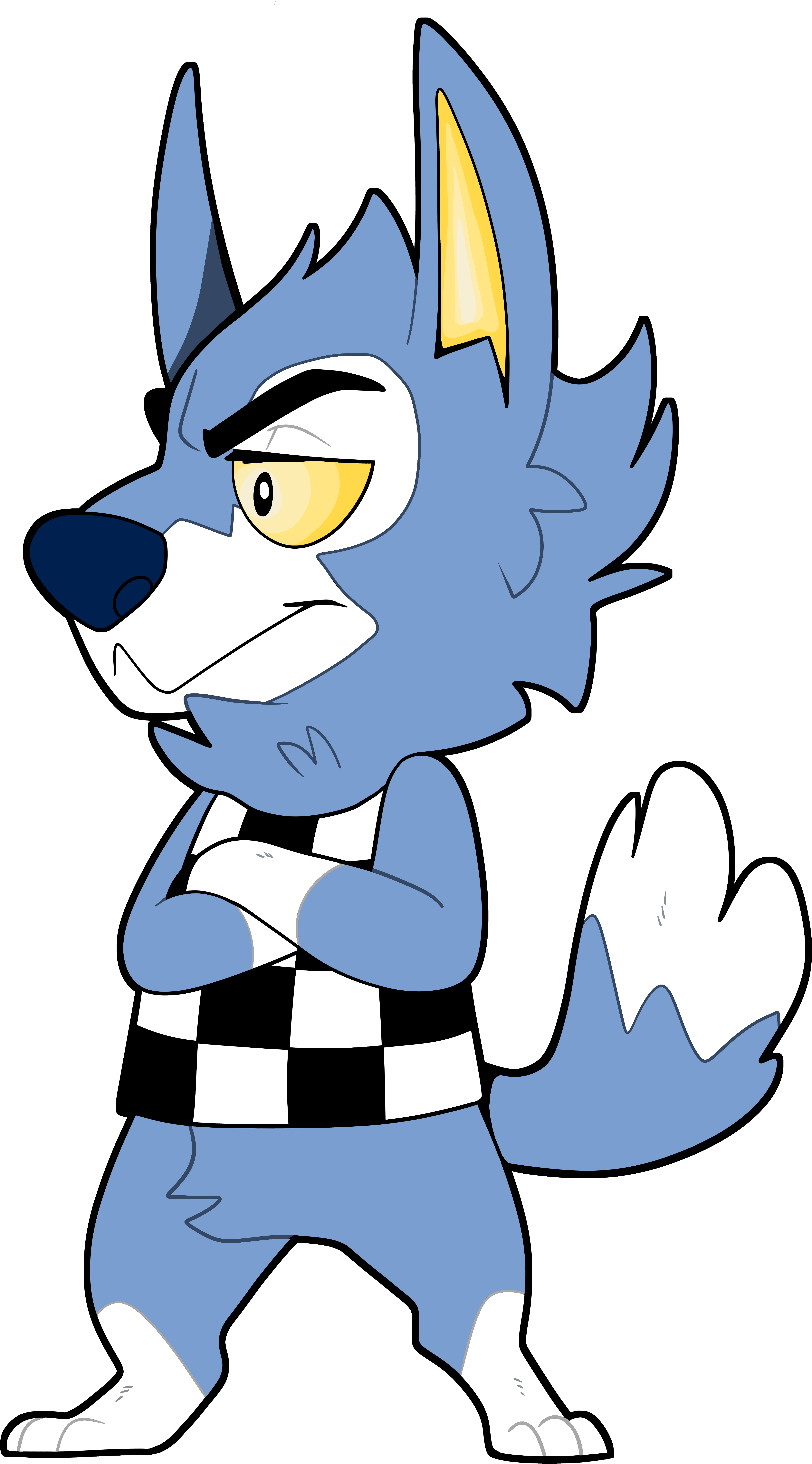 Lobo Sticker - Sticker (4762x7671), Png Download