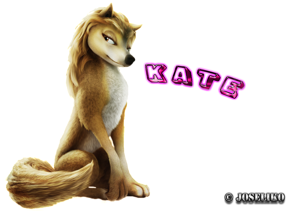 A Lady E O Lobo Images Kate Hd Wallpaper And Background - Alfa E Omega Film 1 (1024x768), Png Download