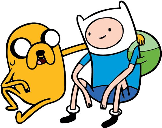 Adventure Time Finn And Jake Png - Adventure Time Finn And Jake (568x453), Png Download