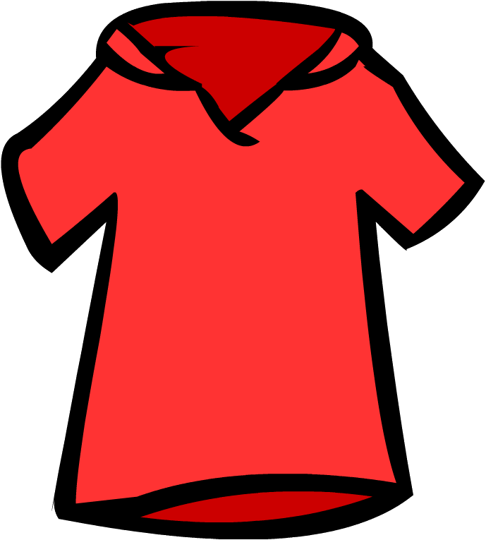 Old Red Polo Shirt - Polo Shirt (689x765), Png Download