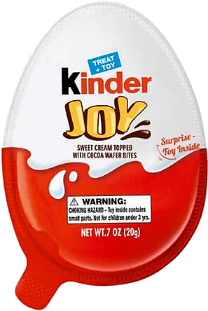 Kinder Joy Treat Toy Egg - Kinder Joy (500x500), Png Download