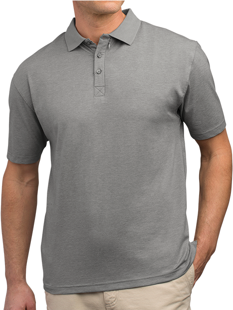 Bamboo Polo Bamboo Polo - Polo Shirt (486x621), Png Download