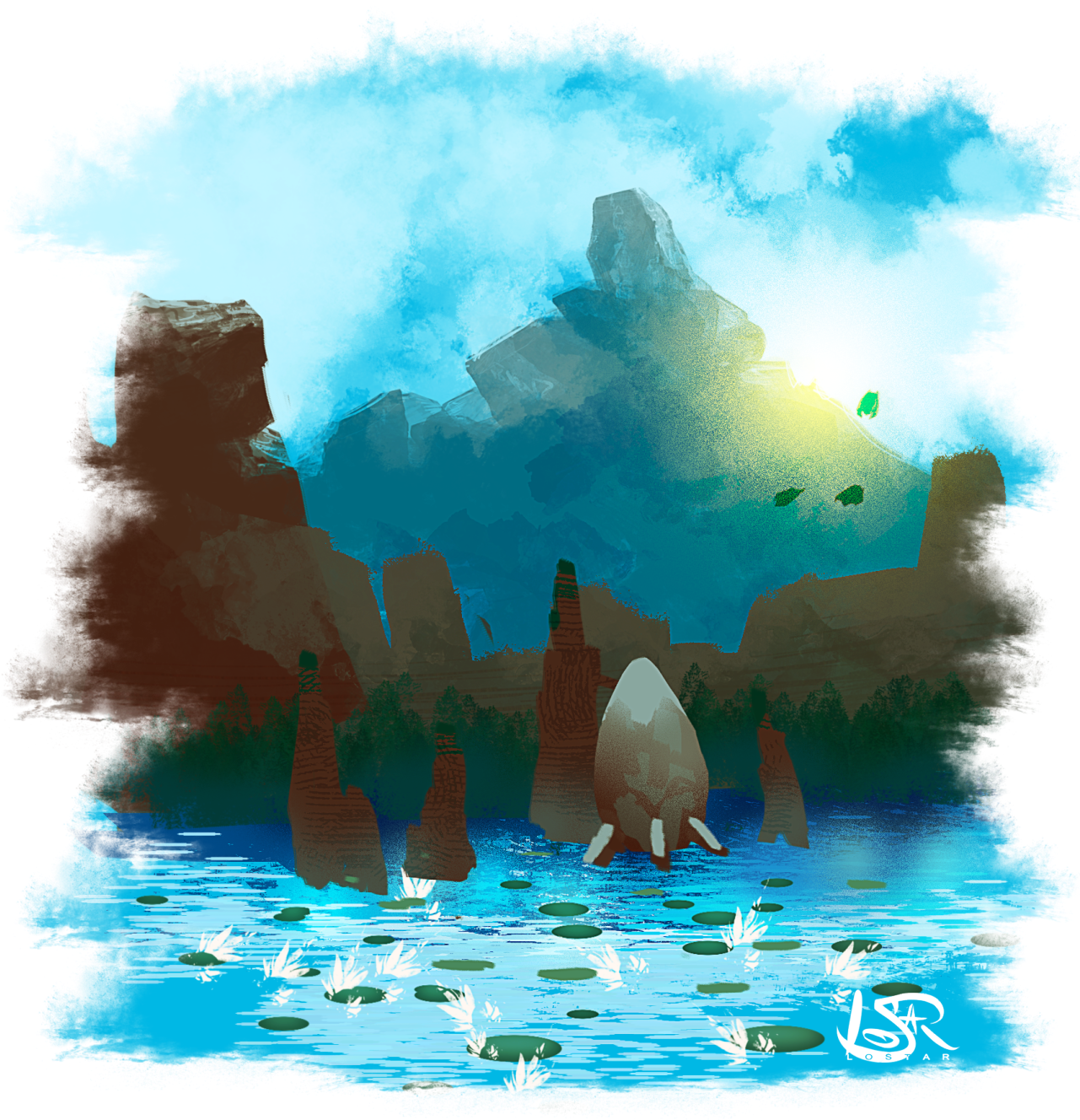 [ Img] - Painting (1280x1349), Png Download