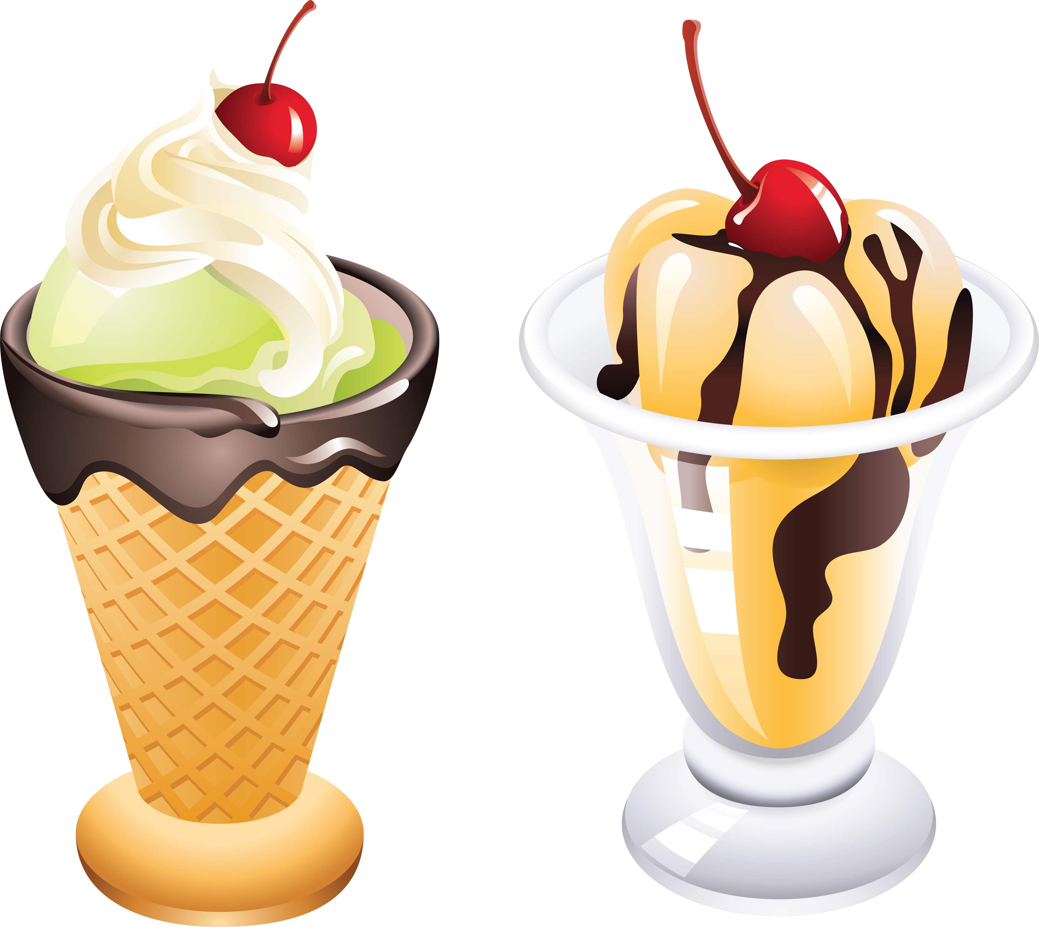 Ice Cream Png Image - Cold Ice Cream Clipart (3528x3149), Png Download
