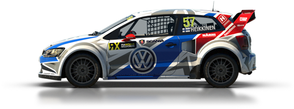 Dirt Rally Volkswagen Polo Rallycross - Dirt Rally (762x293), Png Download